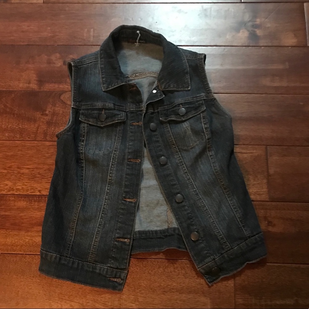 Hardly worn jean vest